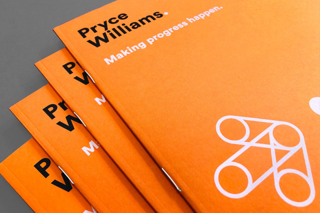 Brochure design for PryceWilliams.